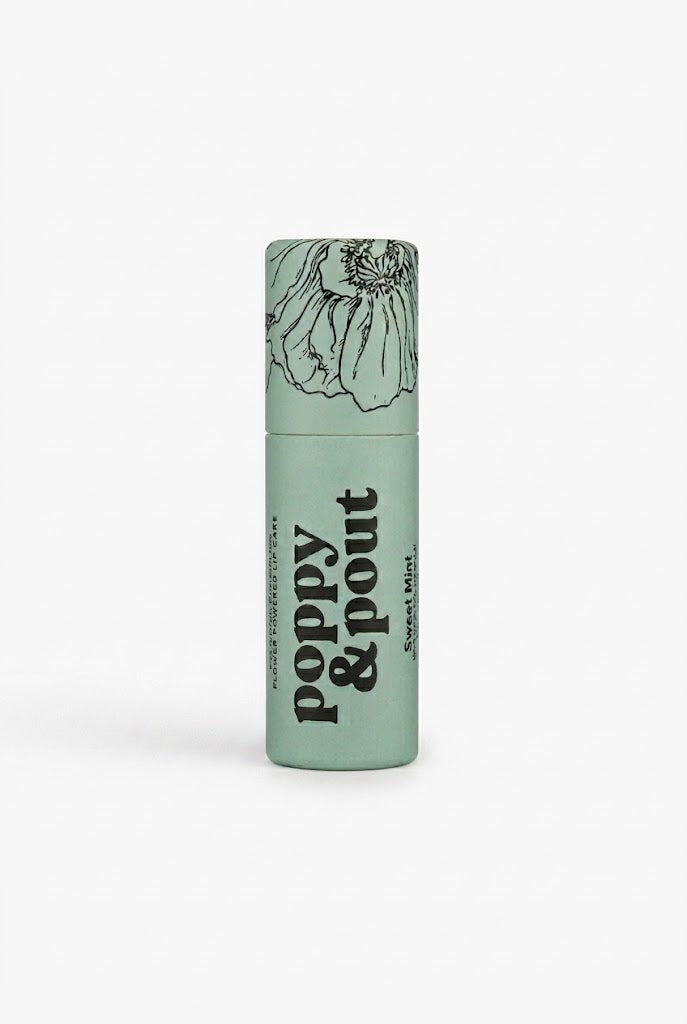 Poppy & Pout Sweet Mint Lip Balm