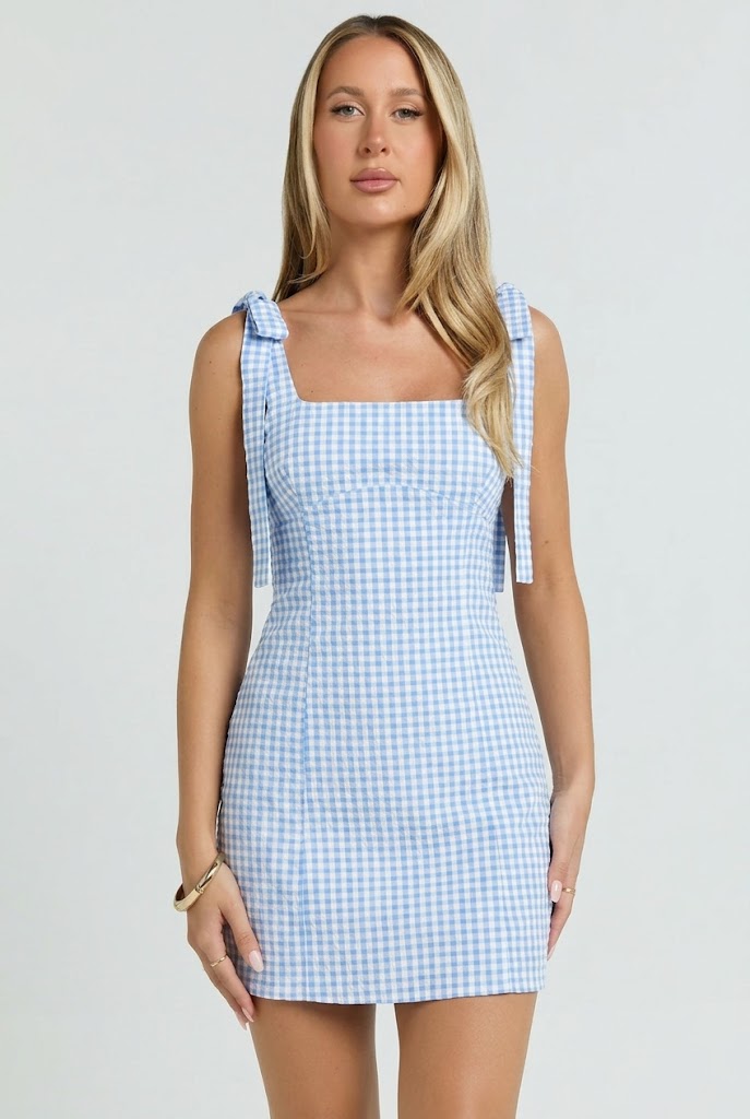 Nantucket Ribbon Mini Dress