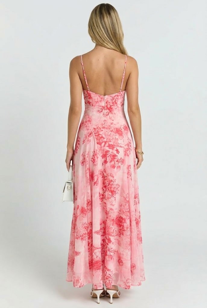 La Vie en Rose Maxi Dress