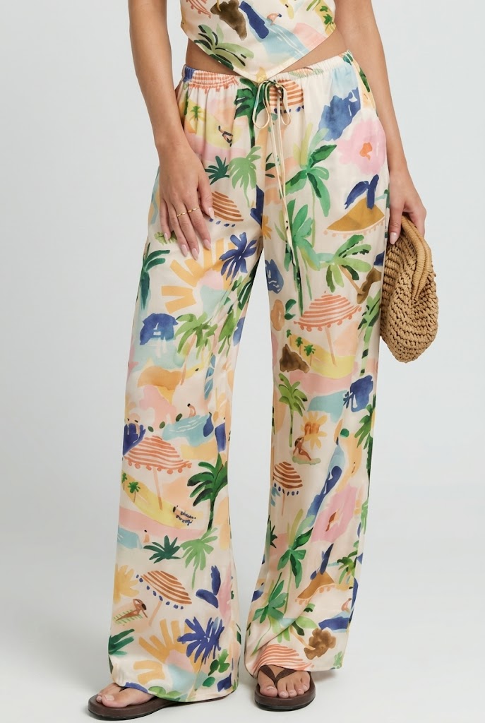 Resort Mural Pants
