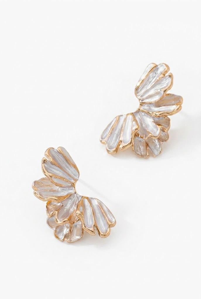 Petal Arc Earrings