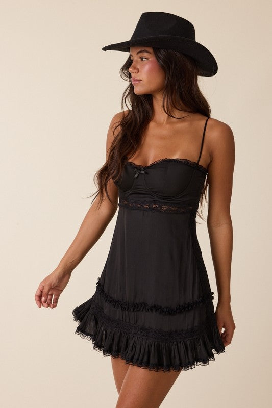 Lace Moment Mini Dress