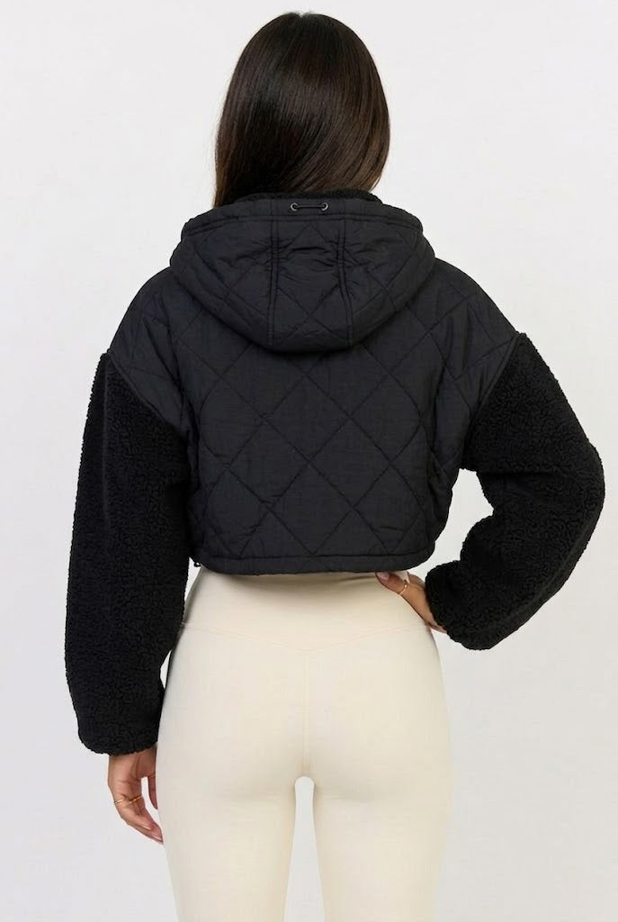 Jetset Quilted Crop Jacket