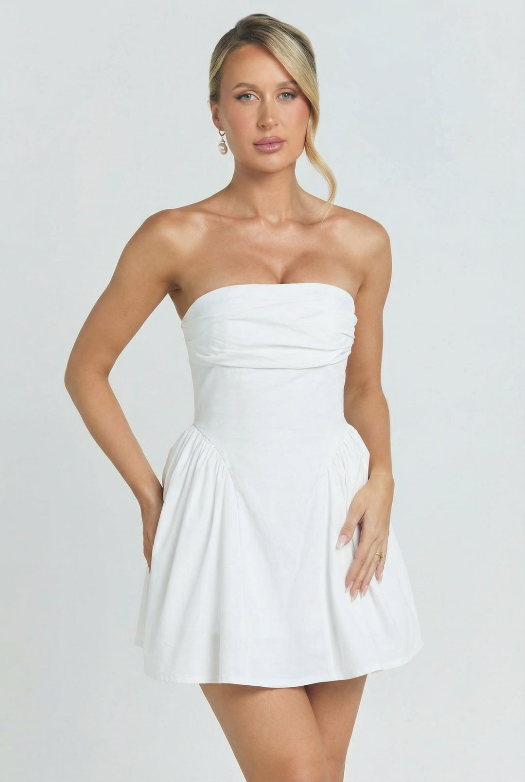 Forever Yours Strapless Mini Dress