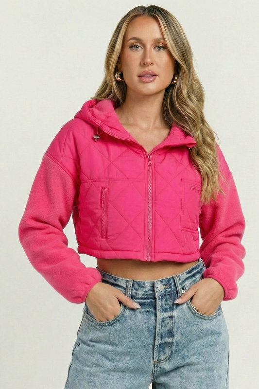 Jetset Quilted Crop Jacket