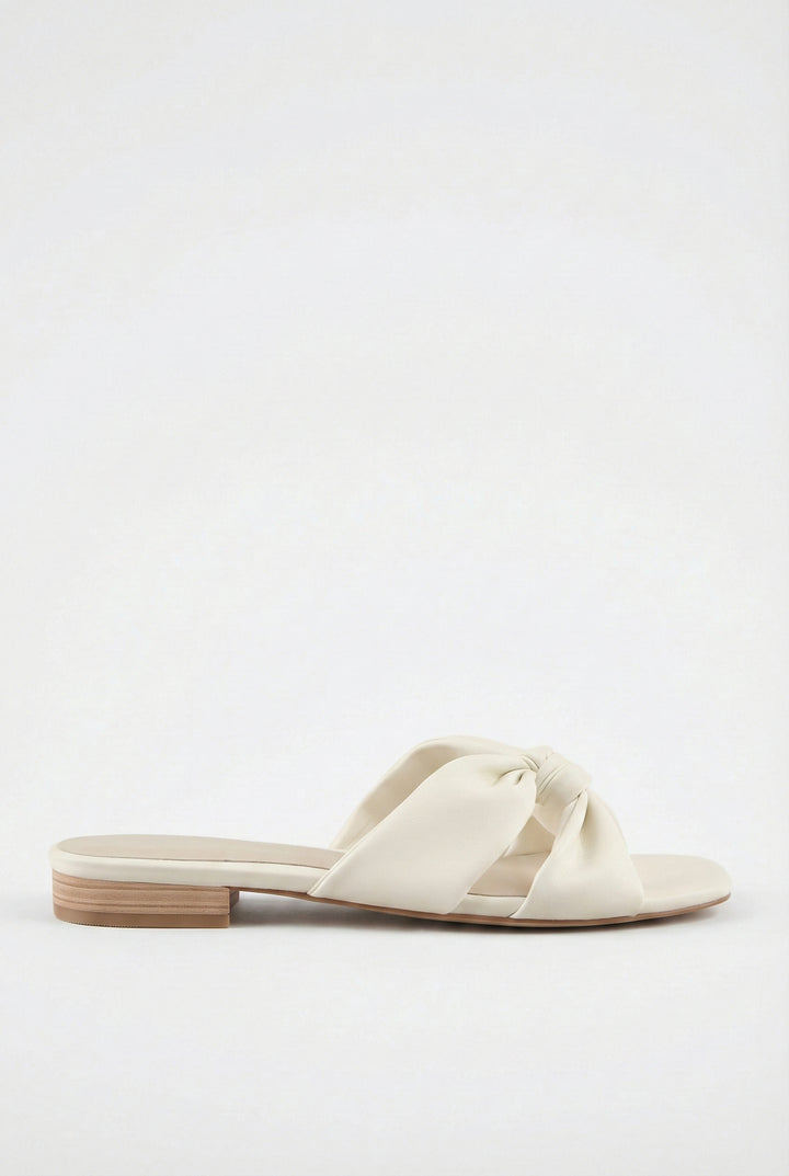 Kori Knot Flat Sandals - Size 6