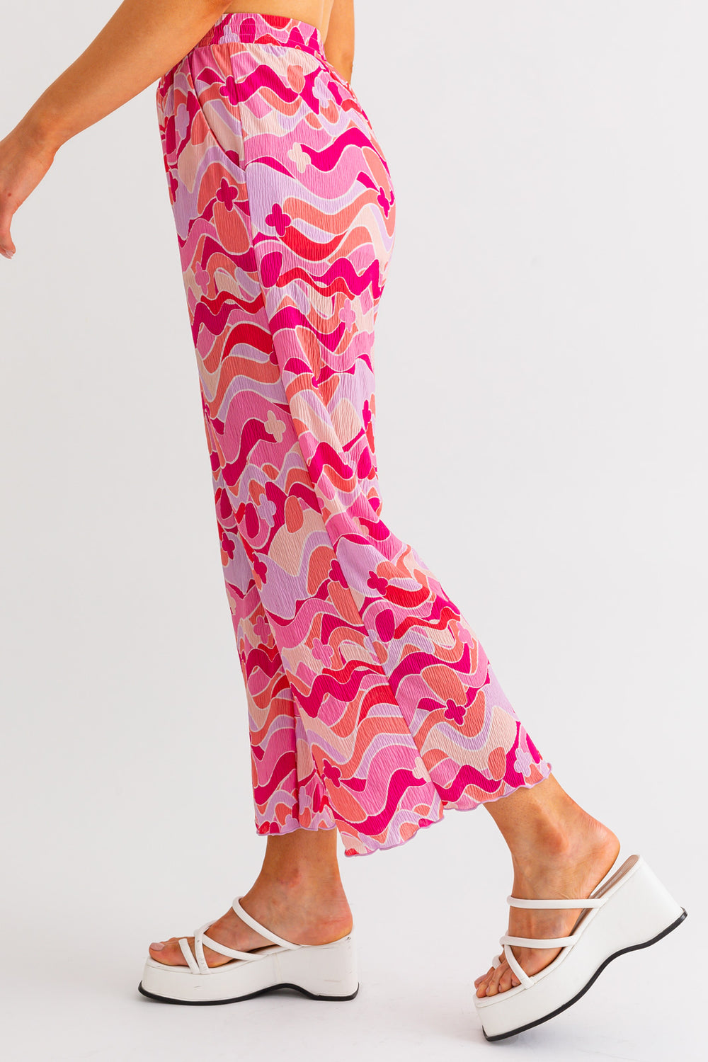 Lavento Women's Ankle Leg Yoga Pants Rosy Brown Size S - Dutch Goat