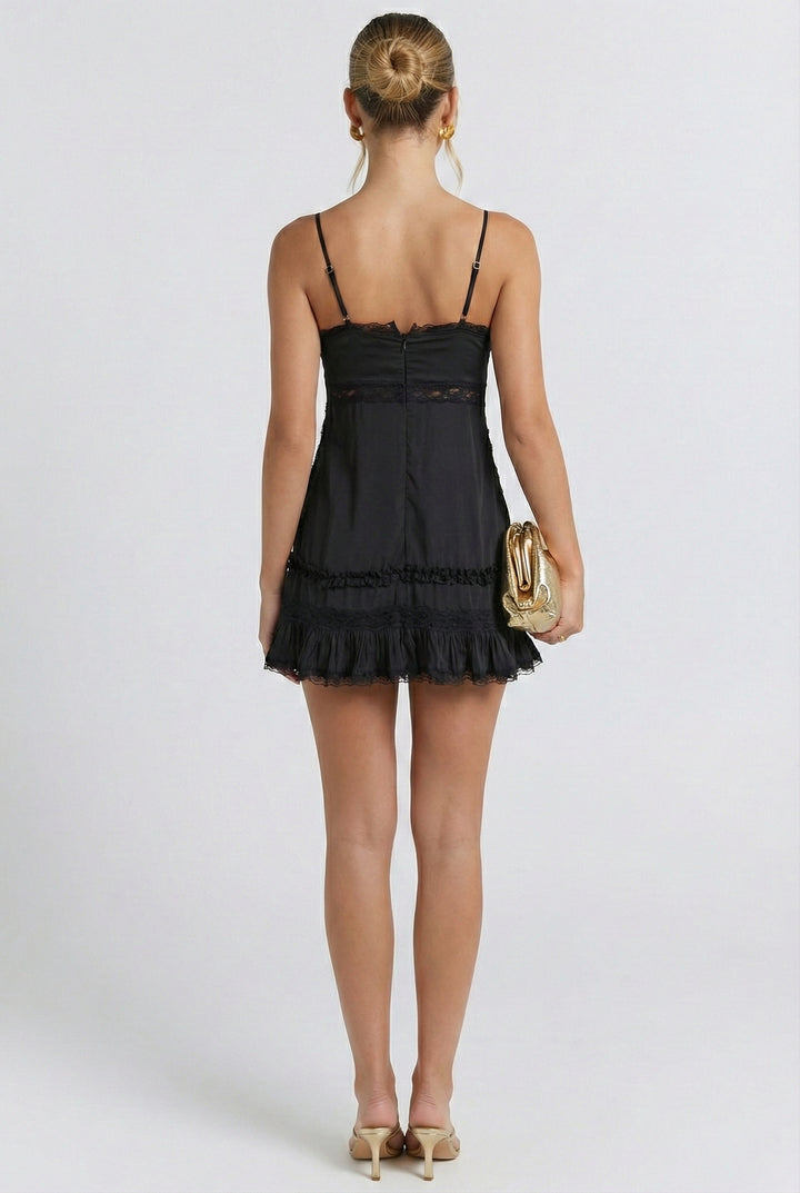 Lace Moment Mini Dress Lithologie Co. Lace Moment Mini Dress Lithologie Co.