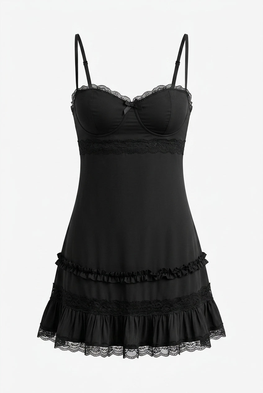 Lace Moment Mini Dress