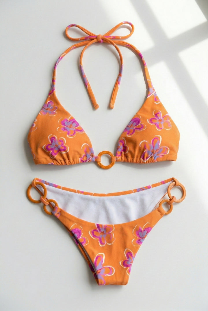 Malibu Drives Floral Bikini