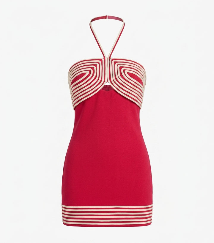 Newport After Five Halter Mini Dress