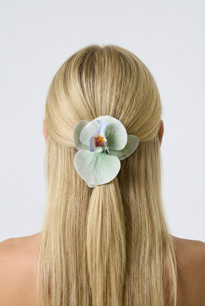 Orchid Bloom Hair Clip