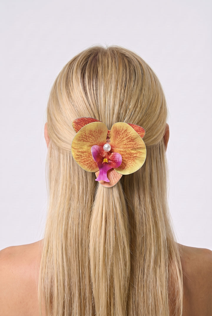 Orchid Pearl Hair Clip