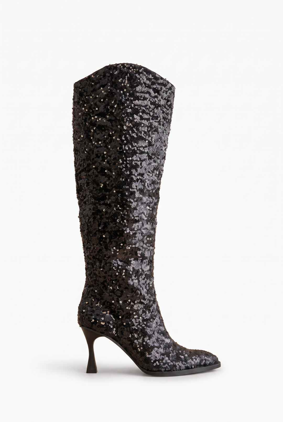 Zadie Sequin Knee-High Boots