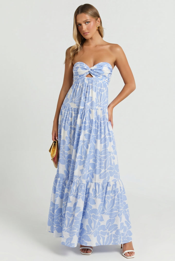 Honeyed Afternoon Maxi Dress