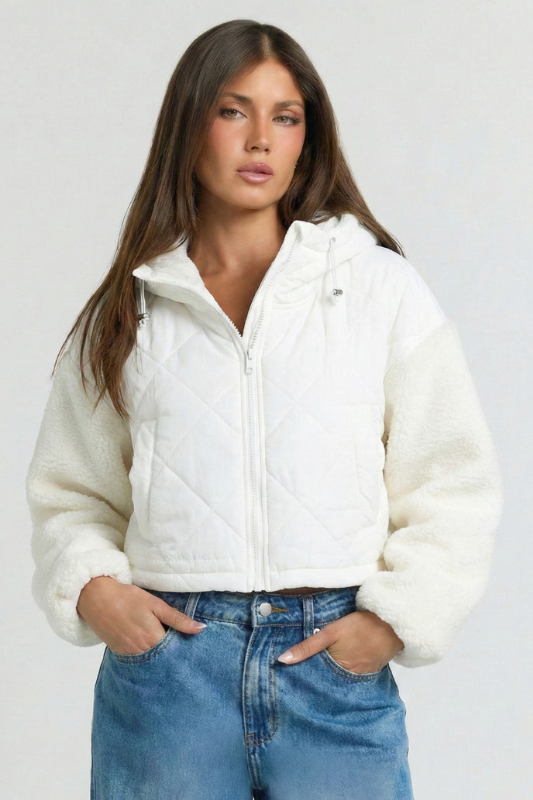 Jetset Quilted Crop Jacket