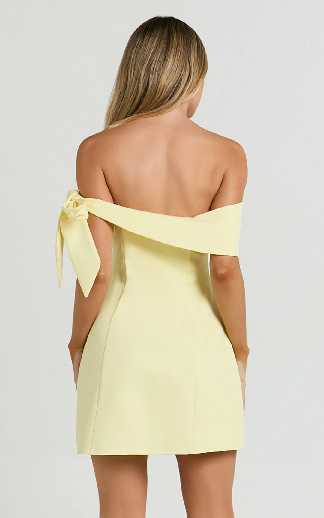 Lemon Cake at Noon Mini Dress