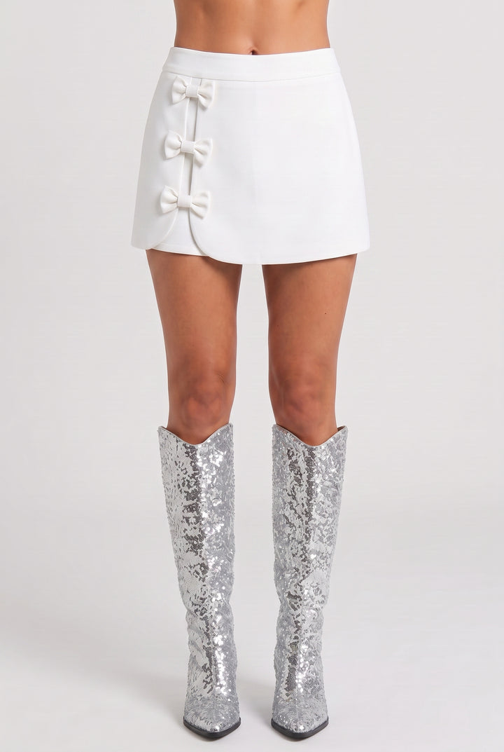 Zadie Sequin Knee-High Boots