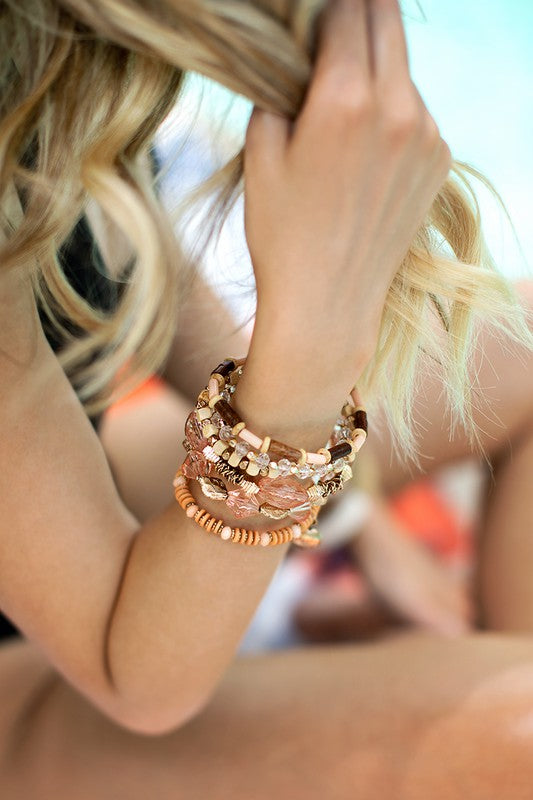 Pink Sands Stackable Bracelet