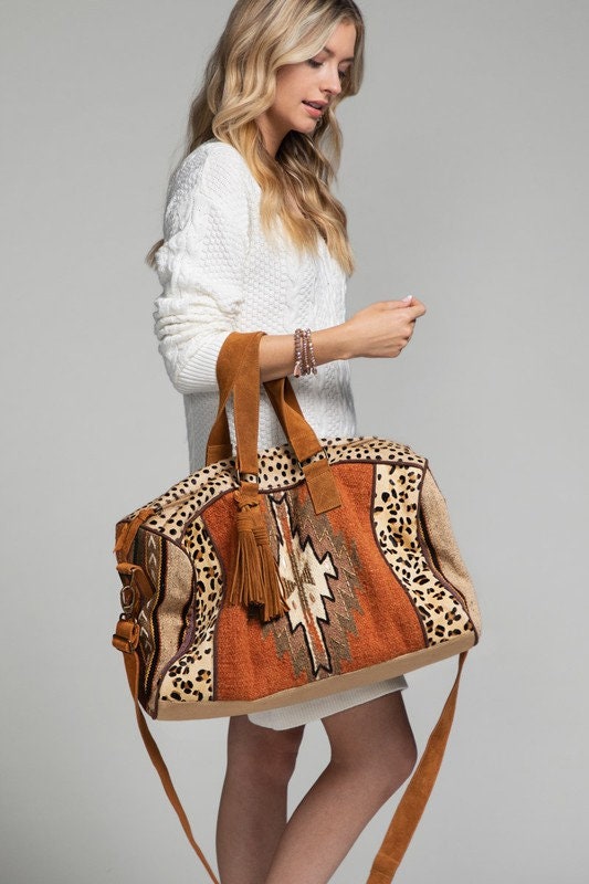 Cheetah Print Duffel Bag online boutiques for women Lithologie Co