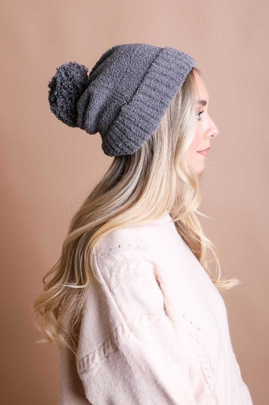 Ashland Boucle Pom Beanie