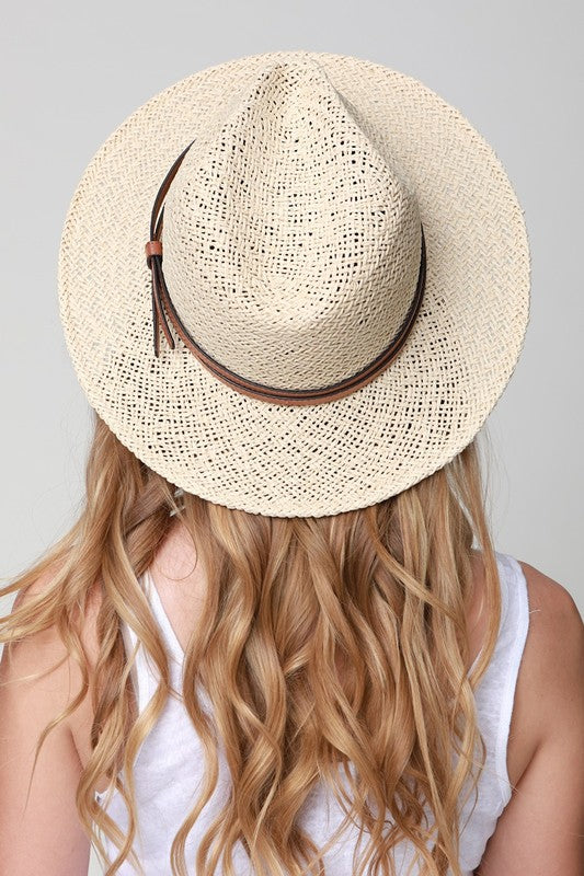 Western Dreamer Woven Panama Hat