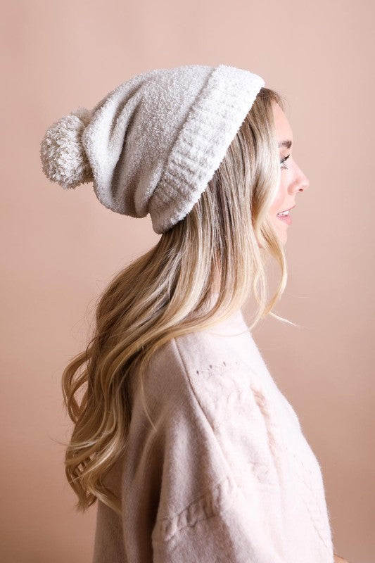 Ashland Boucle Pom Beanie