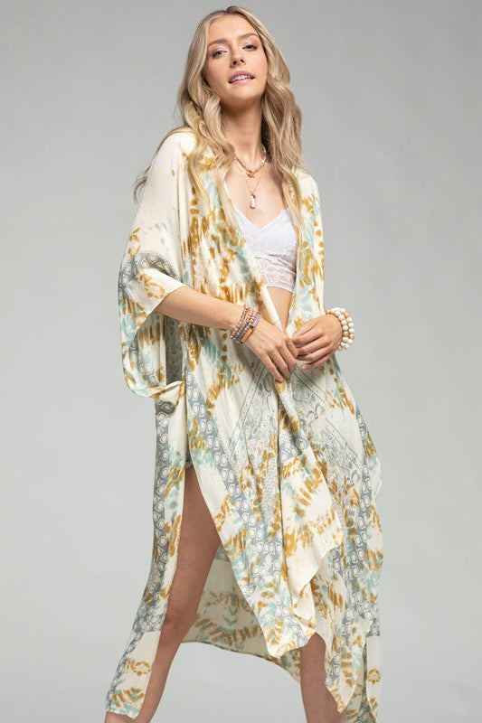 Mojito Open Front Kimono