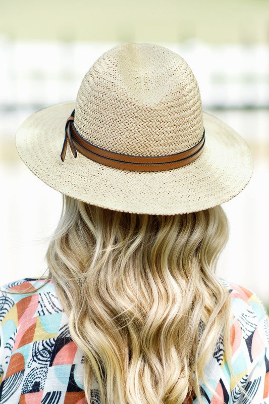 Western Dreamer Woven Panama Hat
